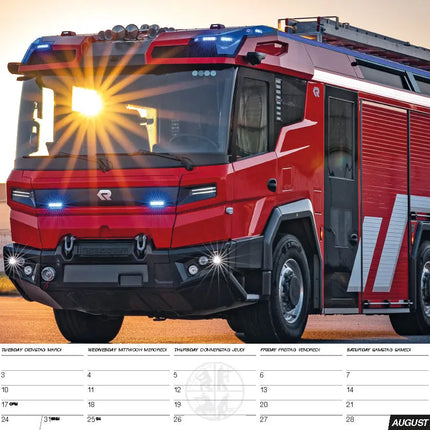 ML Publishing Brandweer A3 Kalender 2027