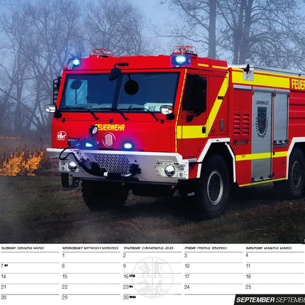 ML Publishing Brandweer A3 Kalender 2027