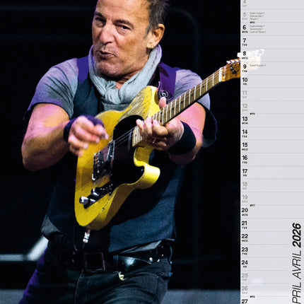 ML Publishing Bruce Springsteen A3 Kalender 2026