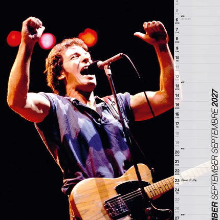 ML Publishing Bruce Springsteen A3 Kalender 2027