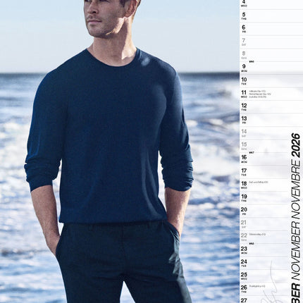 ML Publishing Chris Hemsworth A3 Kalender 2026