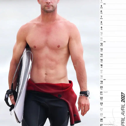 ML Publishing Chris Hemsworth A3 Kalender 2027