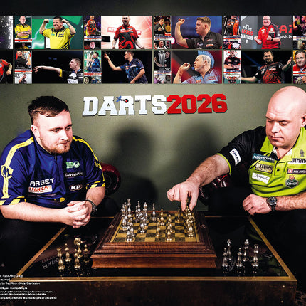 ML Publishing Darts A3 Kalender 2026