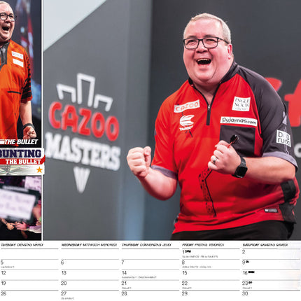 ML Publishing Darts A3 Kalender 2026