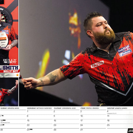 ML Publishing Darts A3 Kalender 2026