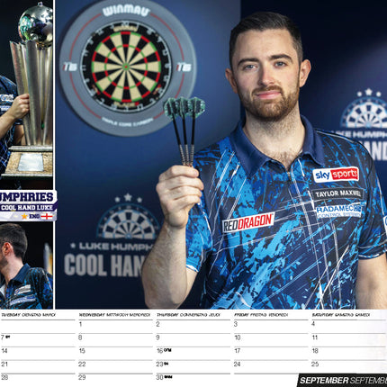 ML Publishing Darts A3 Kalender 2027
