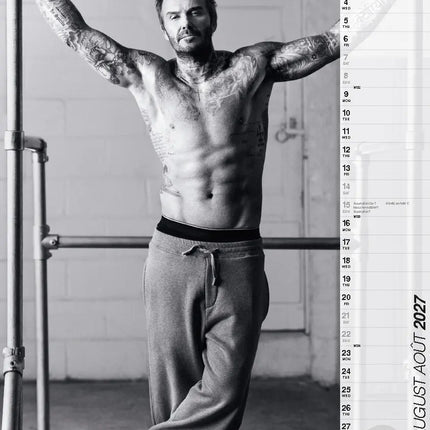 ML Publishing David Beckham Kalender 2027 A3