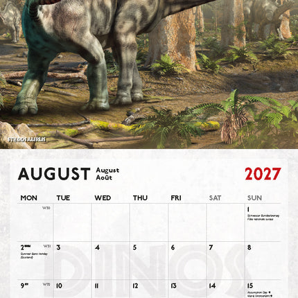 ML Publishing Dinosaurus Kalender 2027