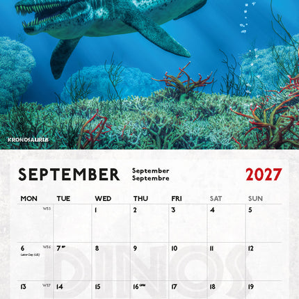 ML Publishing Dinosaurus Kalender 2027