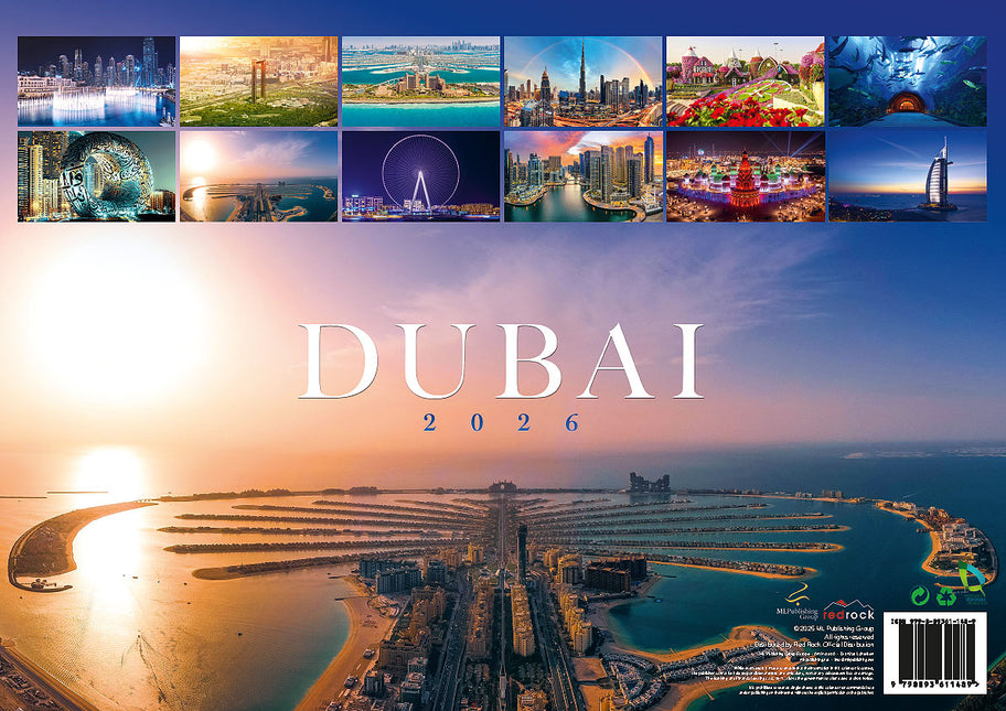 ML Publishing Dubai A3 Kalender 2026