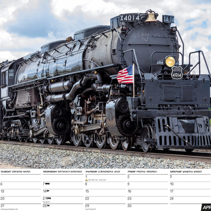 ML Publishing Eisenbahnen - Spoorwegen A3 Kalender 2027