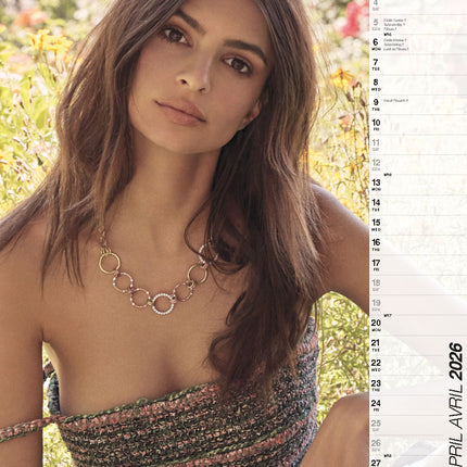 ML Publishing Emily Ratajkowski A3 Kalender 2026