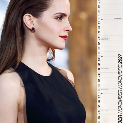 ML Publishing Emma Watson A3 Kalender 2027
