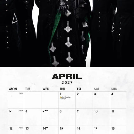 ML Publishing GHOST Kalender 2027