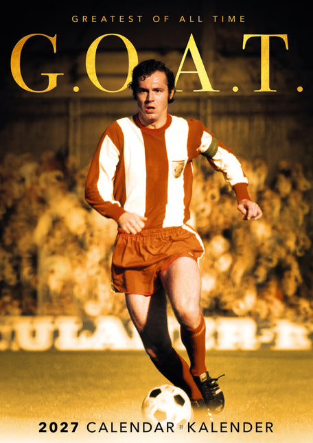 ML Publishing G.O.A.T.S. Voetbal Helden A3 Kalender 2027