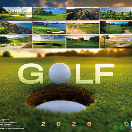 ML Publishing Golf A3 Kalender 2026