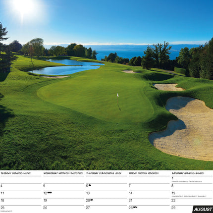 ML Publishing Golf A3 Kalender 2026