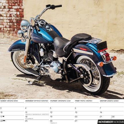 ML Publishing Harley Davidson A3 Kalender 2026
