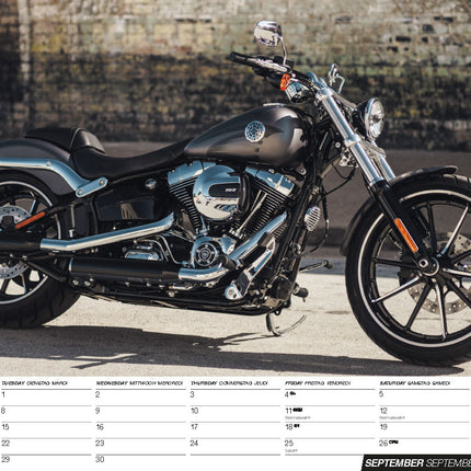 ML Publishing Harley Davidson A3 Kalender 2026