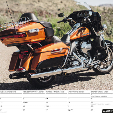 ML Publishing Harley Davidson A3 Kalender 2026