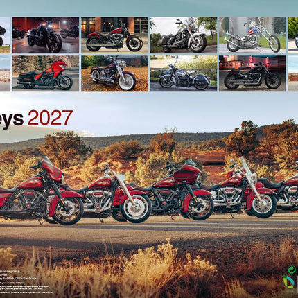 ML Publishing Harley Davidson A3 Kalender 2027