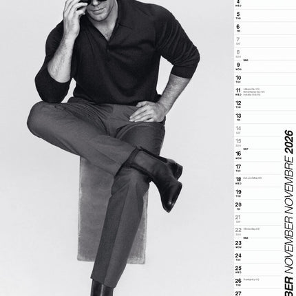 ML Publishing Henry Cavill A3 Kalender 2026