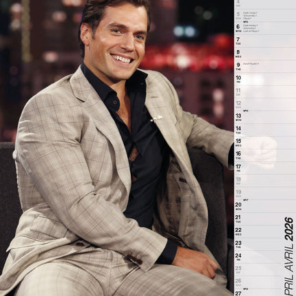 ML Publishing Henry Cavill A3 Kalender 2026