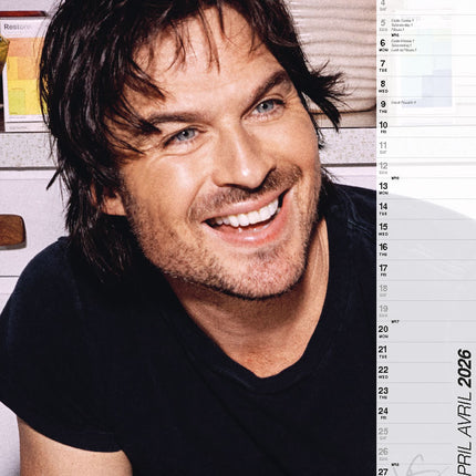 ML Publishing Ian Somerhalder A3 Kalender 2026