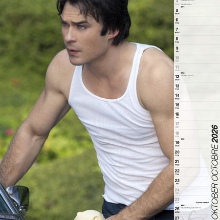 ML Publishing Ian Somerhalder A3 Kalender 2026