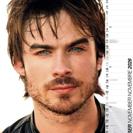 ML Publishing Ian Somerhalder A3 Kalender 2026