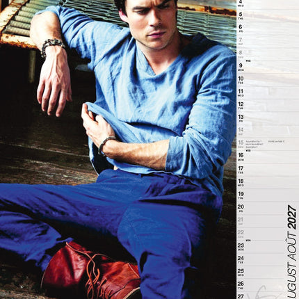 ML Publishing Ian Somerhalder A3 Kalender 2027