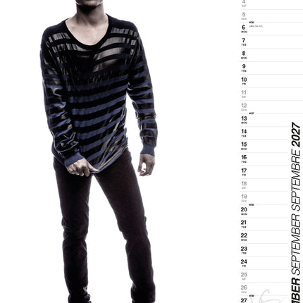 ML Publishing Ian Somerhalder A3 Kalender 2027