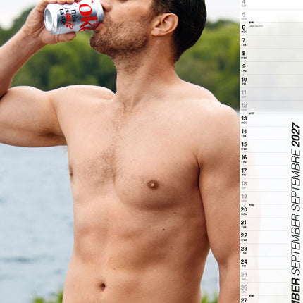 ML Publishing Jamie Dornan A3 Kalender 2027