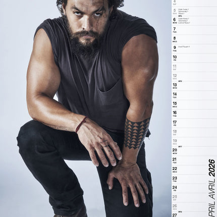 ML Publishing Jason Momoa A3 Kalender 2026