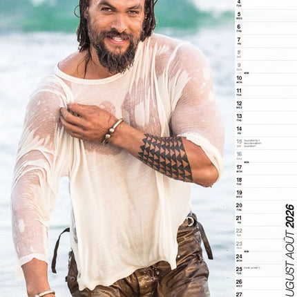 ML Publishing Jason Momoa A3 Kalender 2026