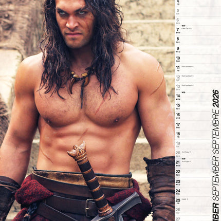 ML Publishing Jason Momoa A3 Kalender 2026