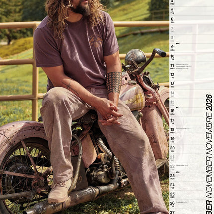 ML Publishing Jason Momoa A3 Kalender 2026