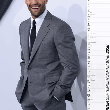 ML Publishing Jason Statham A3 Kalender 2026