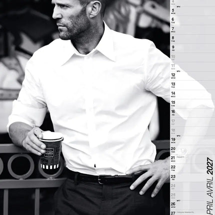 ML Publishing Jason Statham A3 Kalender 2027