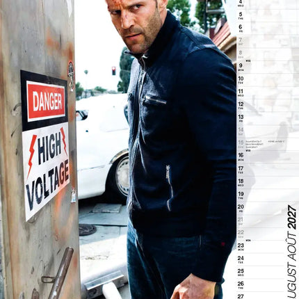 ML Publishing Jason Statham A3 Kalender 2027