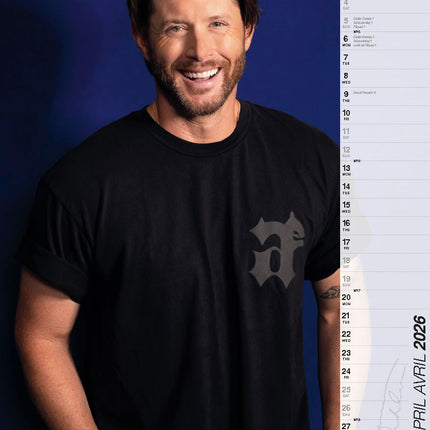 ML Publishing Jensen Ackles A3 Kalender 2026