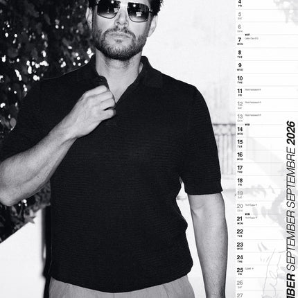 ML Publishing Jensen Ackles A3 Kalender 2026