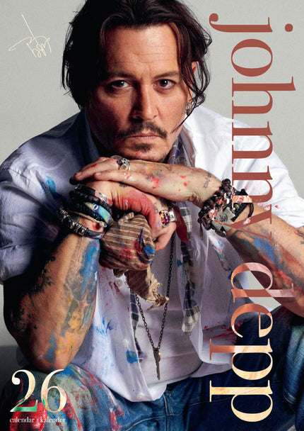 ML Publishing Johnny Depp A3 Kalender 2026