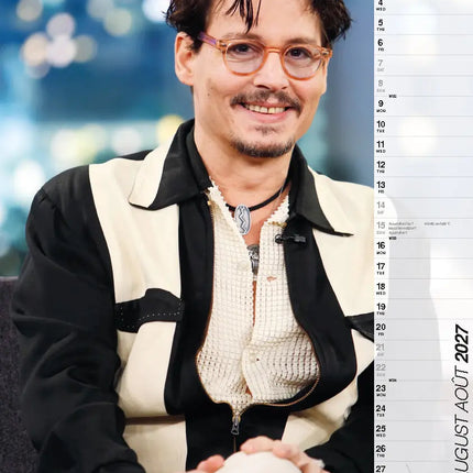 ML Publishing Johnny Depp A3 Kalender 2027