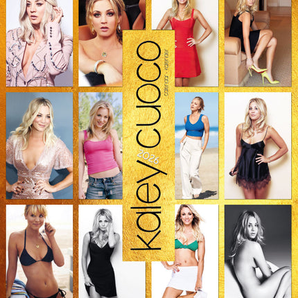 ML Publishing Kaley Cuoco A3 Kalender 2026