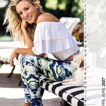 ML Publishing Kaley Cuoco A3 Kalender 2027