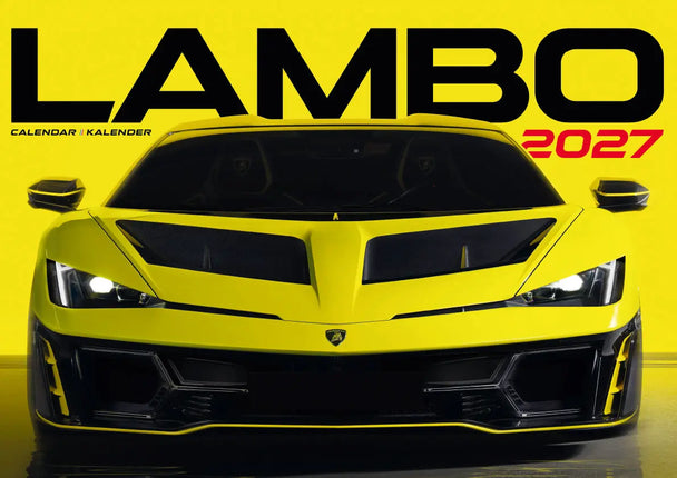 ML Publishing Lamborghini A3 Kalender 2027