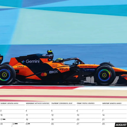 ML Publishing Lando Norris A3 Kalender 2027
