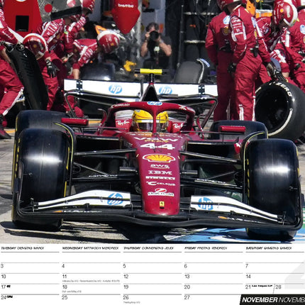 ML Publishing Lewis Hamilton A3 Kalender 2026