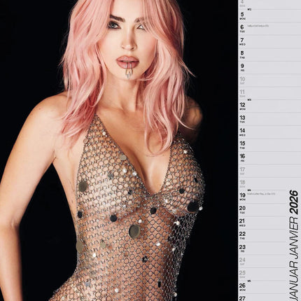 ML Publishing Megan Fox A3 Kalender 2026